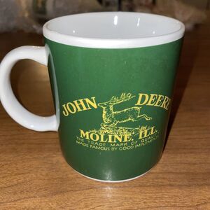 John Deere Green Coffee Mug Gibson Official Licensed Logo Moline ILL